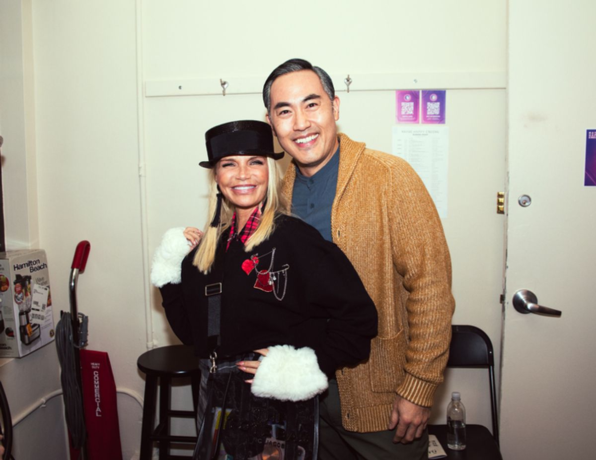 Kristin Chenoweth, Marcus Choi
 at 
