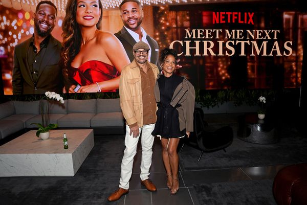 Rusty Cundieff and Christina Milian Photo
