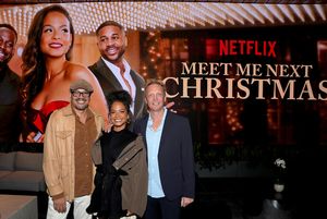 Rusty Cundieff, Christina Milian and Simon Lythgoe Photo