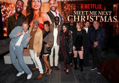 Scott Hoying of Pentatonix, Rusty Cundieff, Christina Milian, Kofi Siriboe, and Kirst Photo