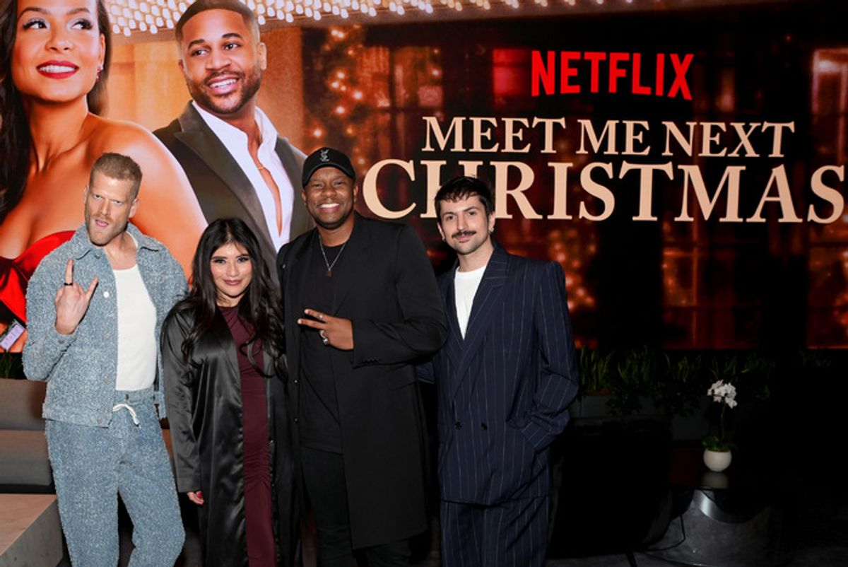 Scott Hoying, Kirstin Maldonado, Matt Sallee and Mitch Grassi of Pentatonix at 