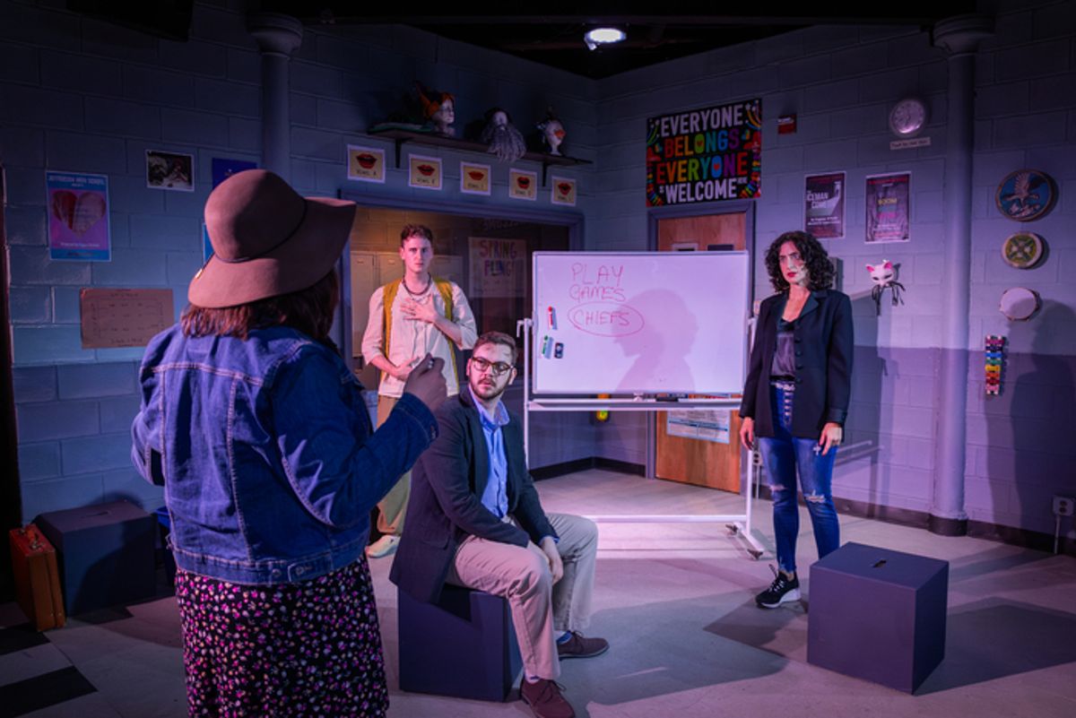 Rachel Gluck, Paul Harrold, Nathan Joseph, Felicia Leicht at 