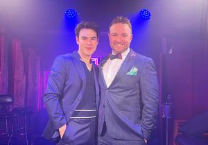 Charles Osborne and Gilberto Saenz @ BroadwayWorld Charles Osborne and Gilberto Saenz Photo