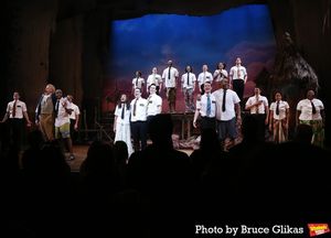 Jacques C. Smith, Keziah John-Paul, Jordan Matthew Brown, Kevin Clay, PJ Adzima, Derrick Williams & the cast of "The Book of Mormon" @ BroadwayWorld Jacques C. Smith, Keziah John-Paul, Jordan Matthew Brown, Kevin Clay, PJ Adzima, Derr Photo