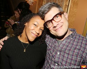 Nikki M. James and Stephen Oremus Photo