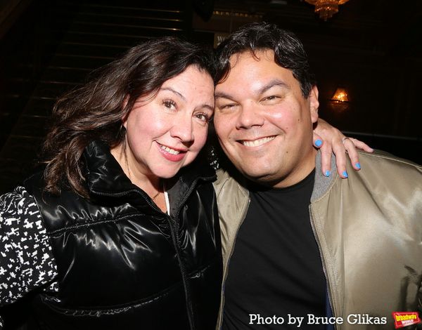 Kristen Anderson-Lopez and Robert Lopez  Photo