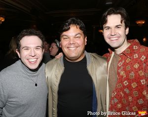 Jordan Matthew Brown, Robert Lopez and Kevin Clay @ BroadwayWorld Jordan Matthew Brown, Robert Lopez and Kevin Clay Photo