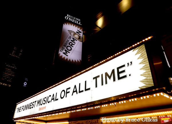 Signage at The Eugene O'Neill Theatre Photo