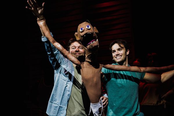 Ethan Crystal, Golem, and Garrett Poladian  Photo