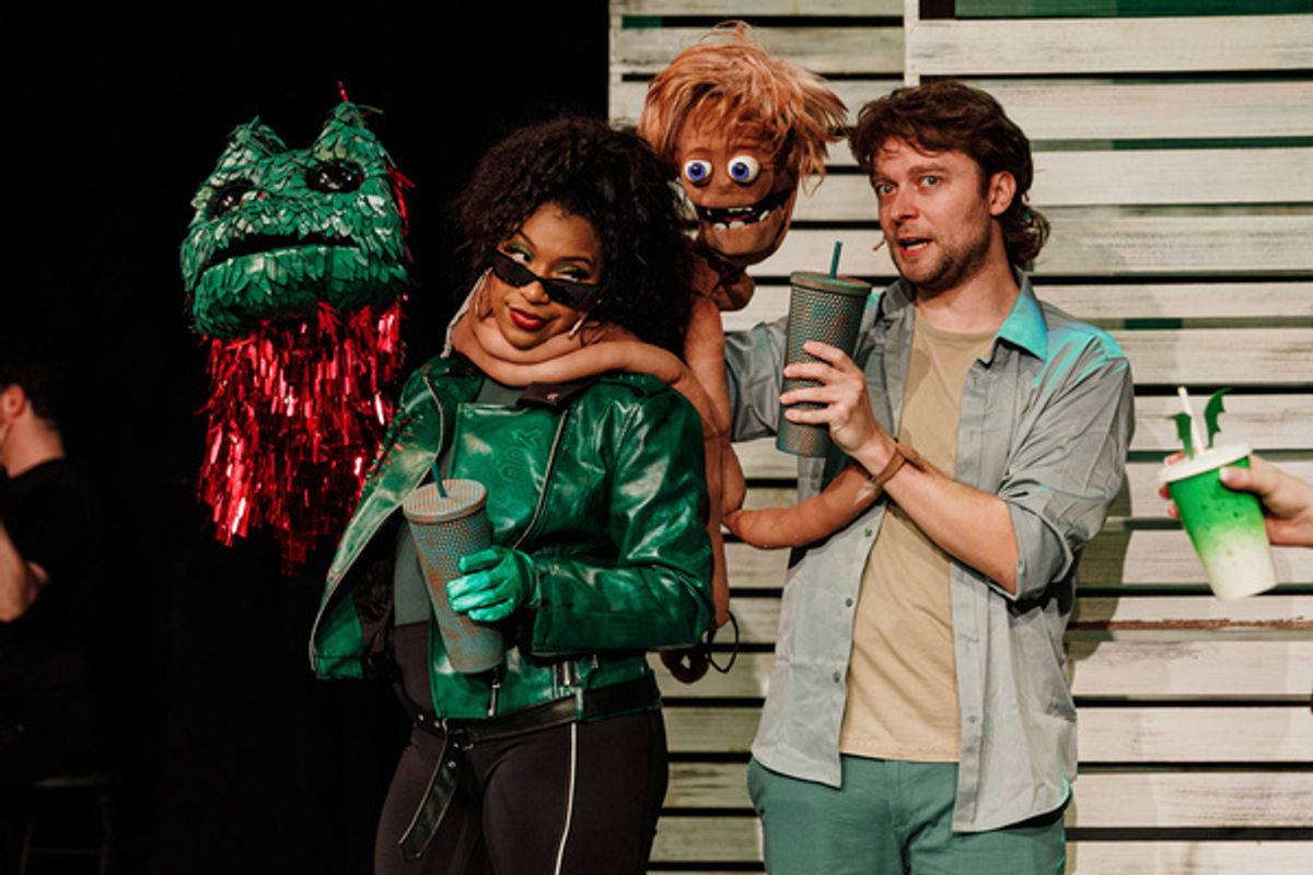 Quiana Onrae'l Holmes, Smeegle, and Ethan Crystal at 