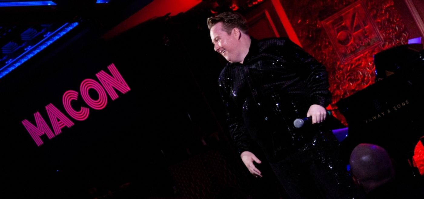 Review: Macon Prickett Owns 54 Below During MACON: HIS OWN WAY! Review: Macon Prickett Owns 54 Below During MACON: HIS OWN WAY! Image