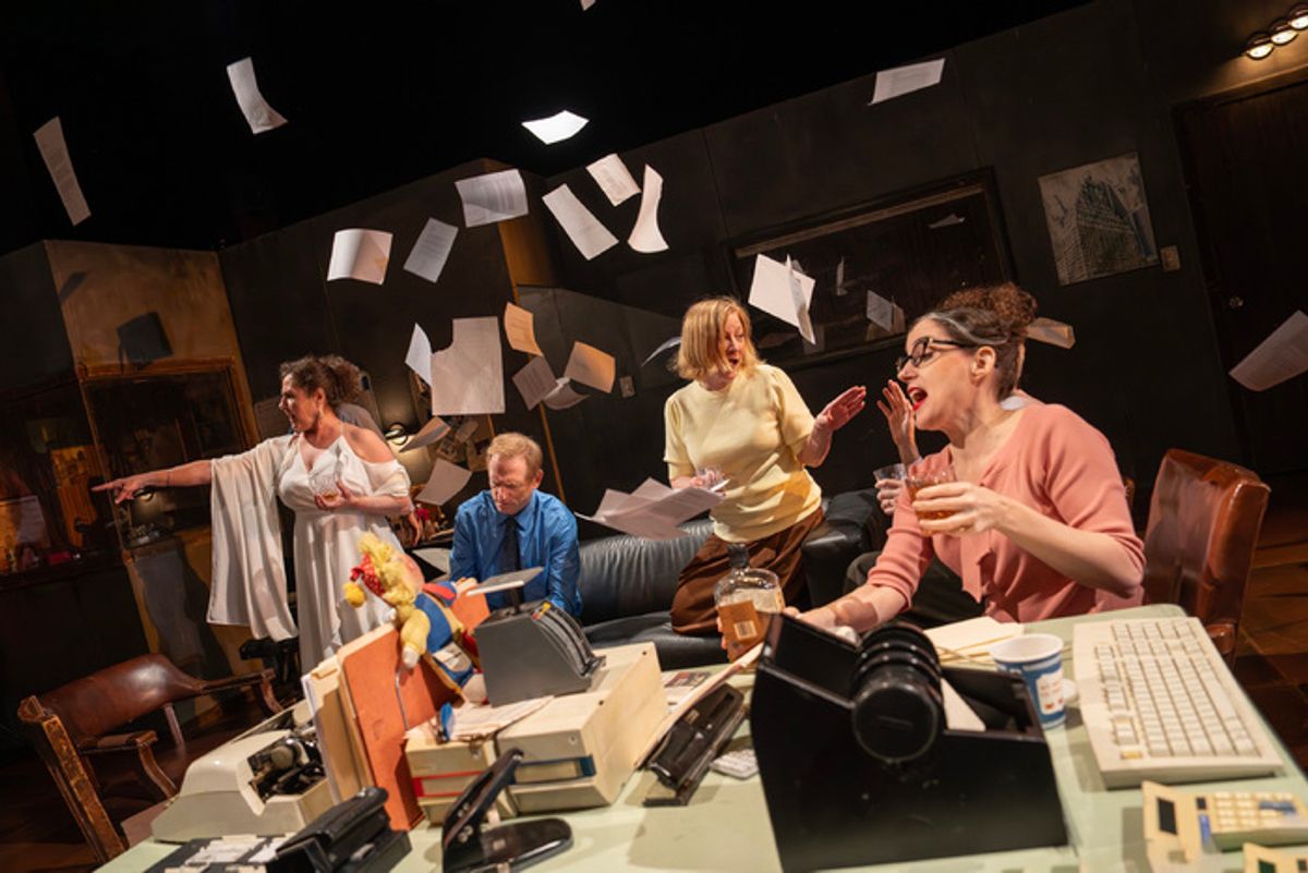 Laurena Allan, Scott Shepherd, Annie McNamara, and Maggie Hoffman at 