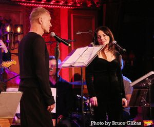 Sting and Rachel Tucker @ BroadwayWorld Sting and Rachel Tucker Photo