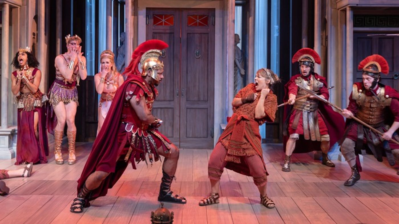 Exclusive Photos: A FUNNY THING HAPPENED ON THE WAY TO THE FORUM at Signature Theatre  Image