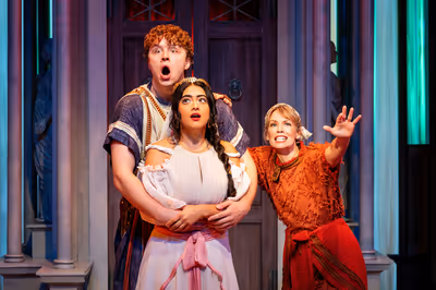 Zachary Keller, Kuhoo Verma and Erin Weaver  Photo