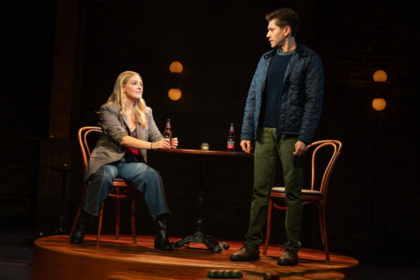 Photos: Heléne Yorke and Michael Zegen in STRATEGIC LOVE PLAY  Image