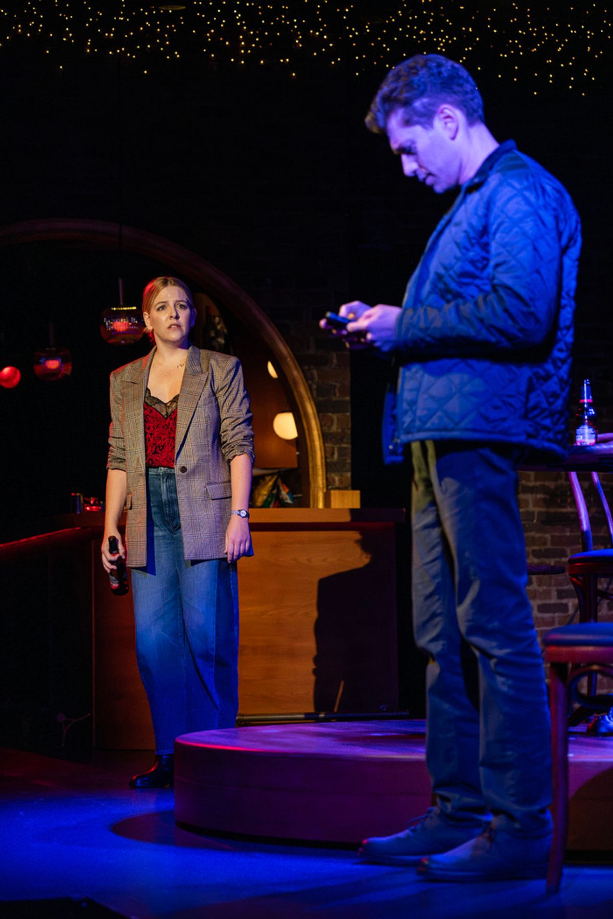 Heléne Yorke and Michael Zegen at 