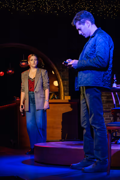 Heléne Yorke and Michael Zegen Photo