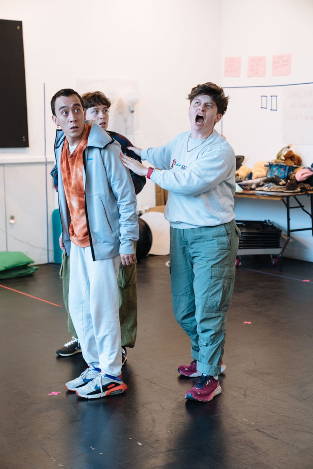 Leo Wan, Archee Aitch Wylie & Georgia Frost at 