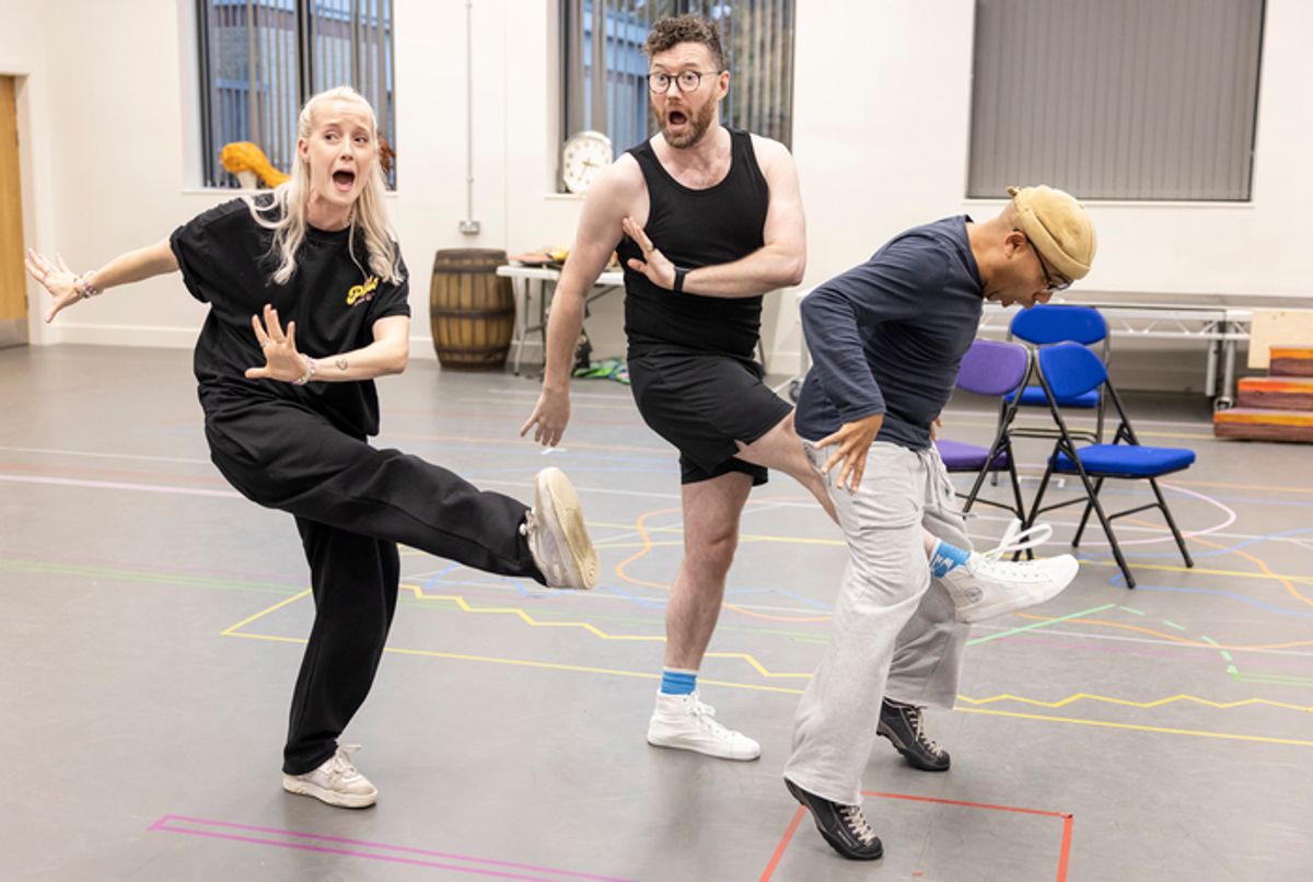 Rosie Mather, Antony Stuart-Hicks, Dale Superville at 