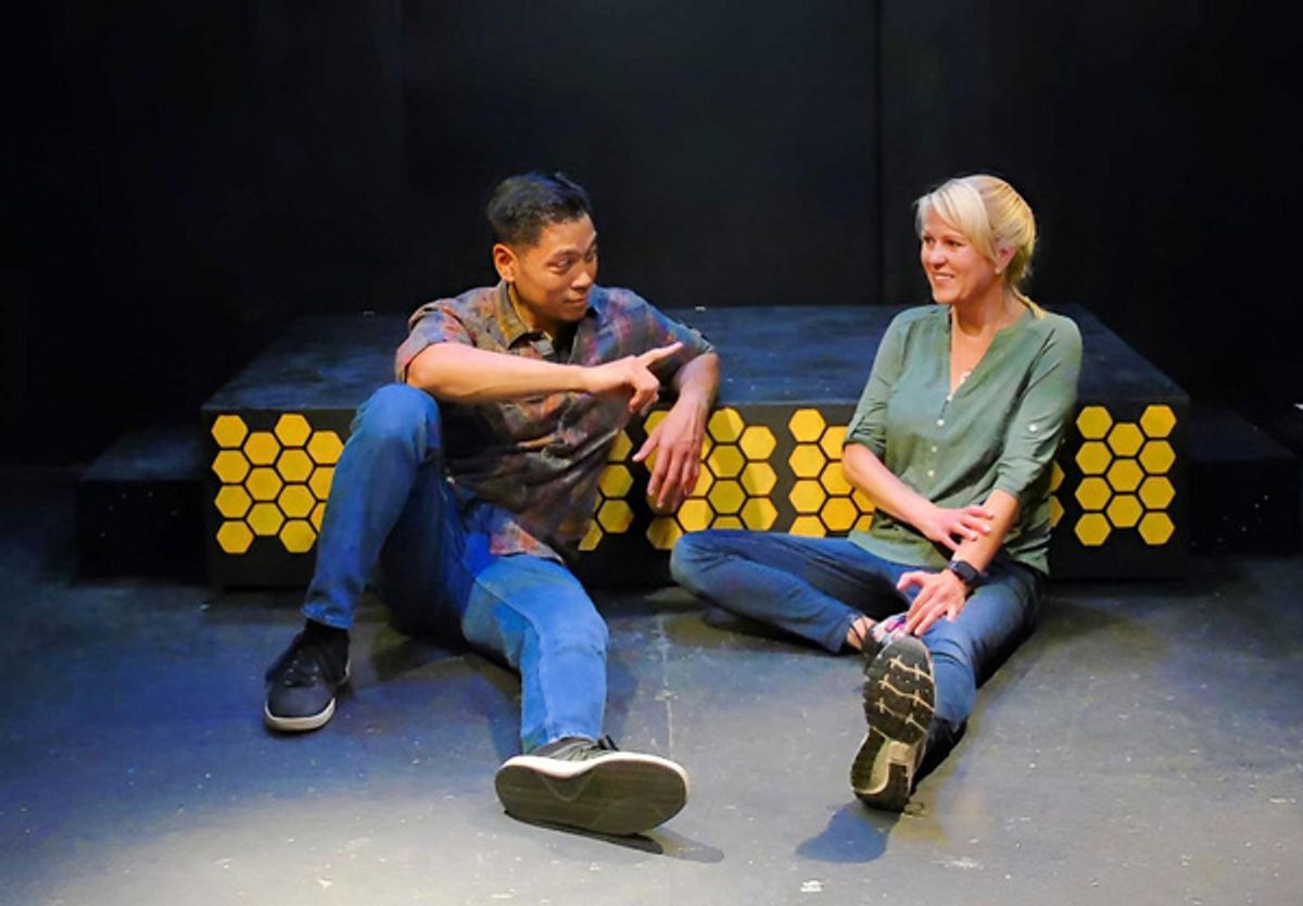 Jason Sino and Meg Wallace at 