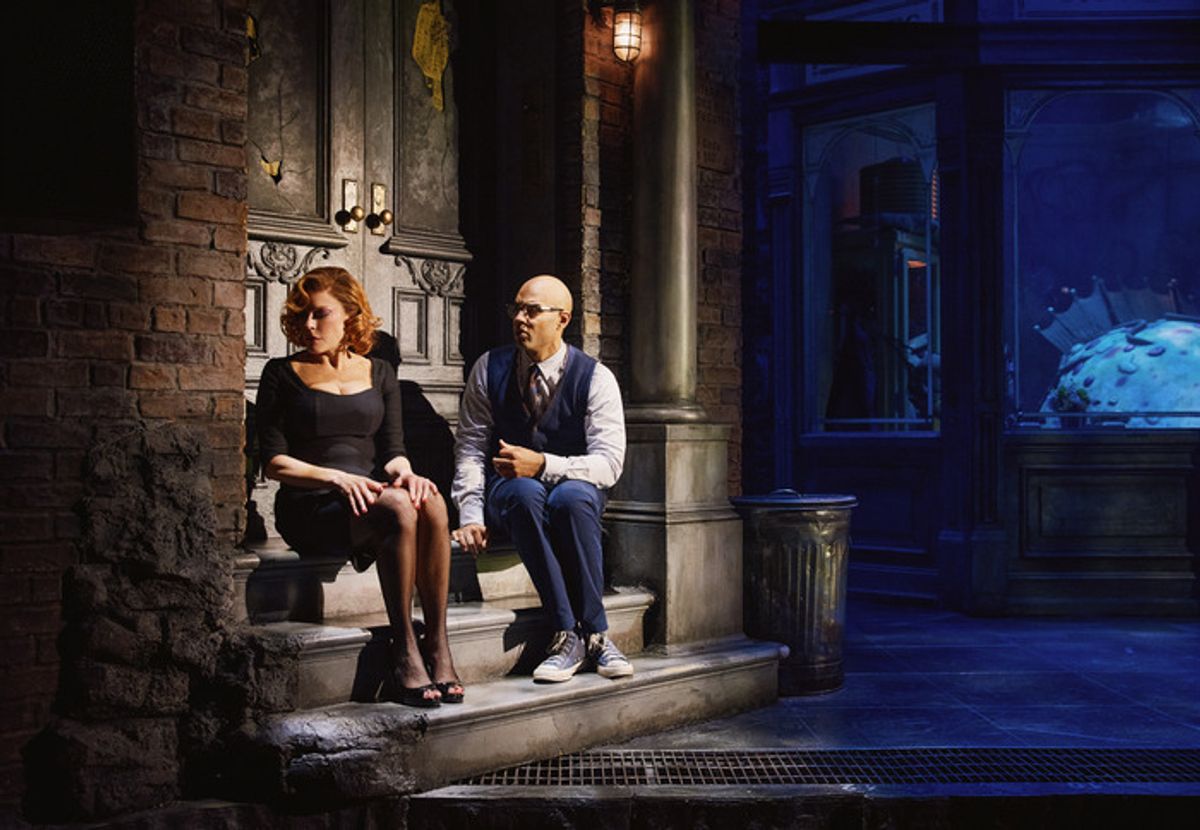 Sherie Rene Scott and Nicholas Christopher  at 