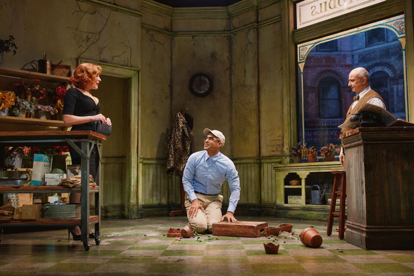 Photos: Sherie Rene Scott and Nicholas Christopher in LITTLE SHOP OF HORRORS  Image