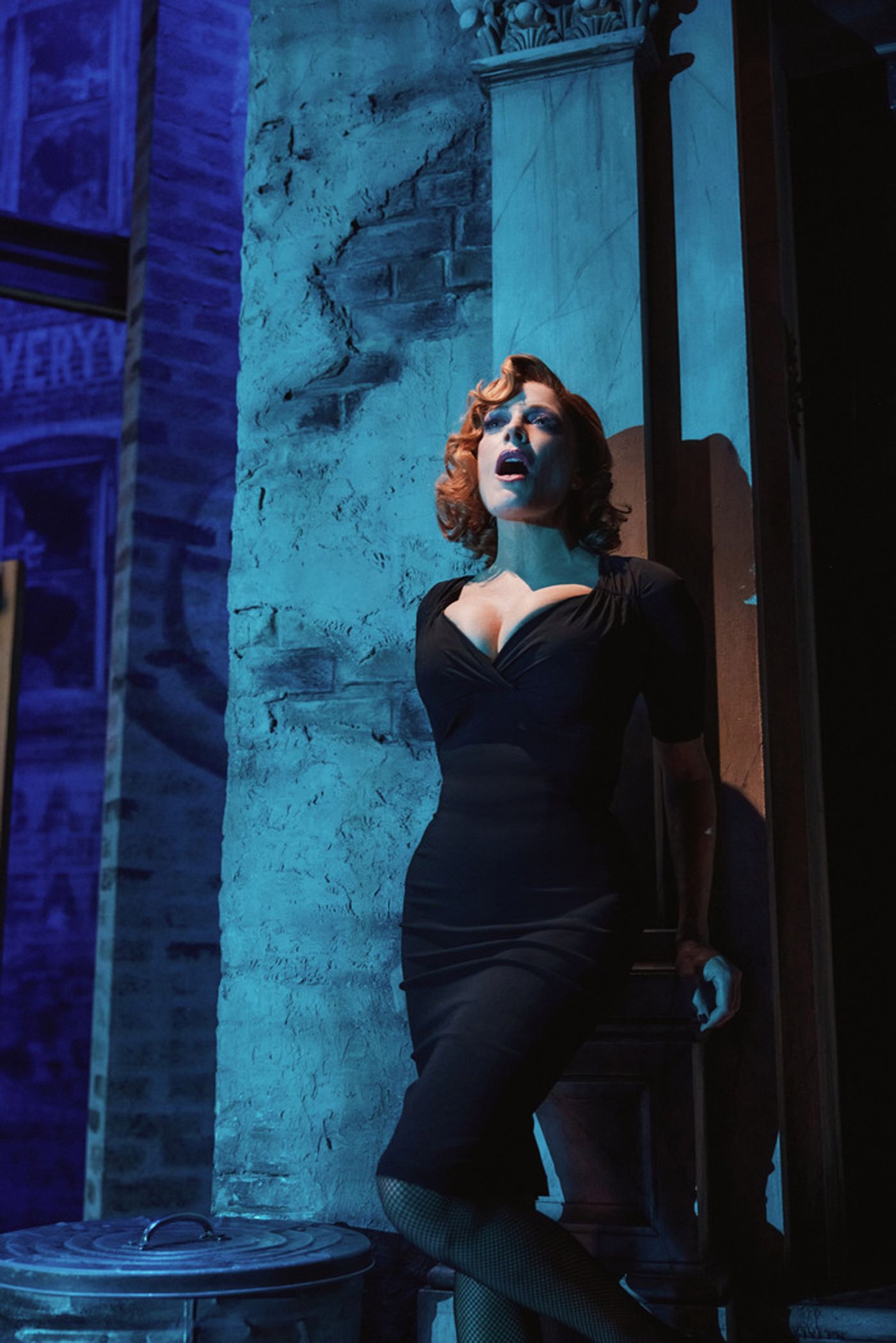 Photos: Sherie Rene Scott and Nicholas Christopher in LITTLE SHOP OF HORRORS  Image