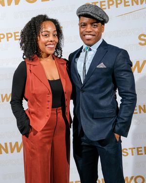 Brittany Bradford and ensemble member Jon Michael Hill @ BroadwayWorld Brittany Bradford and ensemble member Jon Michael Hill Photo