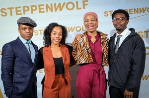 Jon Michael Hill, Brittany Bradford and Leroy and Lucy understudies Chibuba Osuala and Brendan White @ BroadwayWorld Jon Michael Hill, Brittany Bradford and Leroy and Lucy understudies Chibuba Osuala an Photo