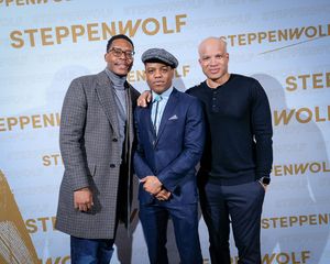 Namir Smallwood, Jon Michael Hill and Glenn Davis @ BroadwayWorld Namir Smallwood, Jon Michael Hill and Glenn Davis Photo