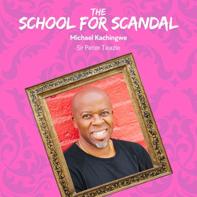 Michael Kachingwe as Sir Peter Teazle Photo