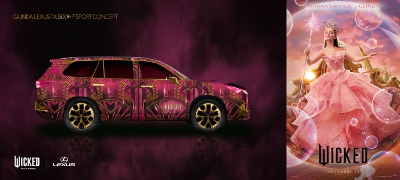 Lexus Unveils WICKED-Themed Rides for Elphaba and Glinda  Image