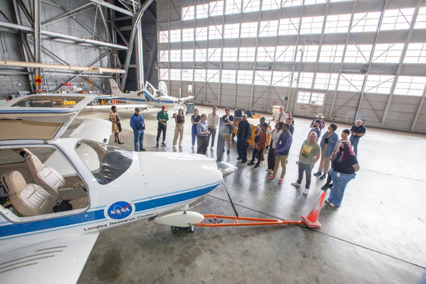 Photos: AIN'T TOO PROUD National Tour Company Visit NASA Langley Photos: AIN'T TOO PROUD National Tour Company Visit NASA Langley Image