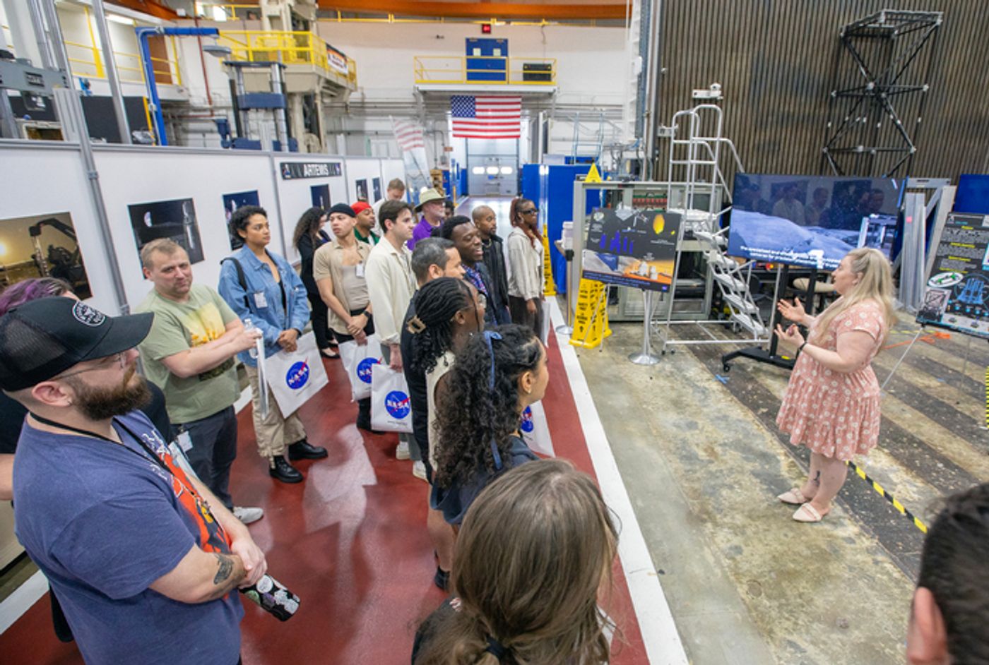 Photos: AIN'T TOO PROUD National Tour Company Visit NASA Langley Photos: AIN'T TOO PROUD National Tour Company Visit NASA Langley Image