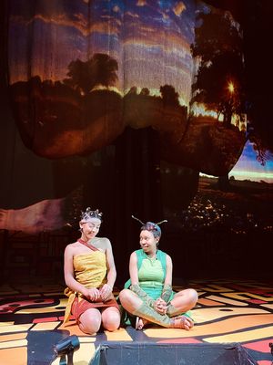 Stakiah Lynn Washington and Makha Mthembu @ BroadwayWorld Stakiah Lynn Washington and Makha Mthembu Photo