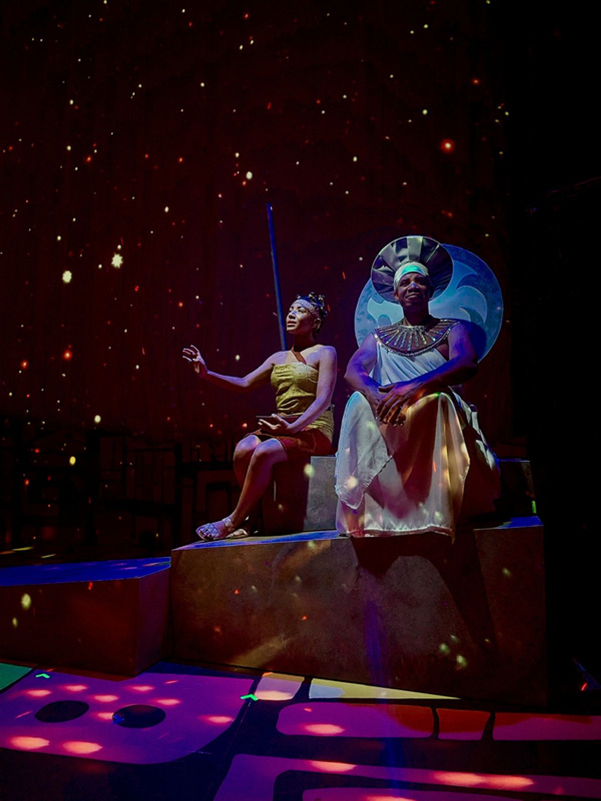 Stakiah Lynn Washington and Max Lawrence at 