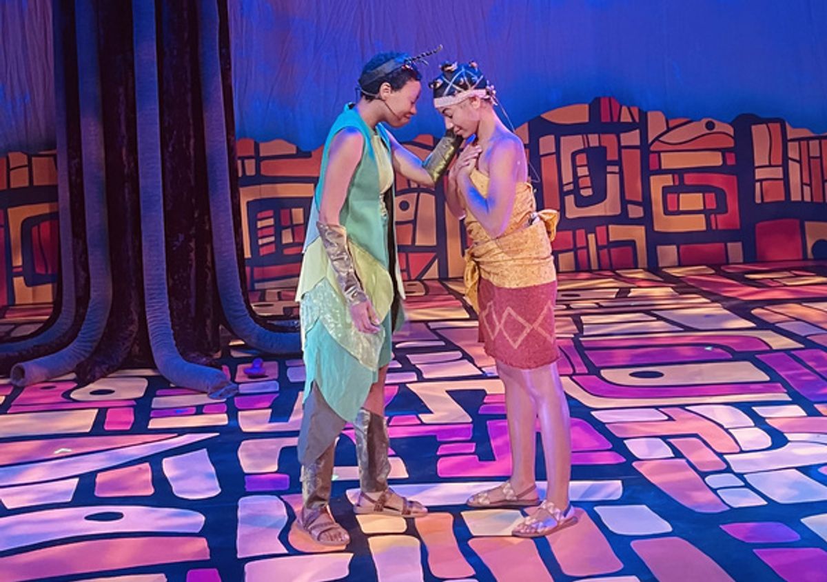 Makha Mthembu and Stakiah Lynn Washington at 