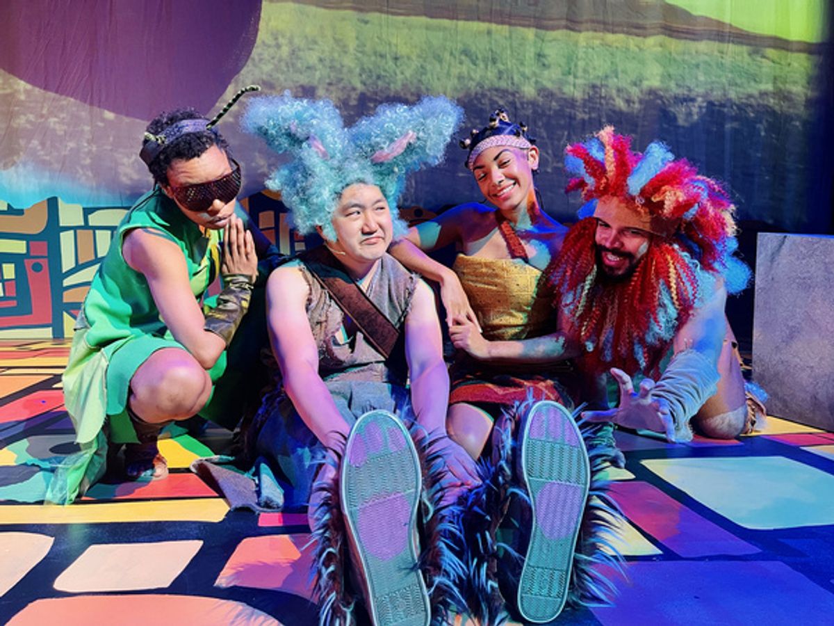 Makha Mthembu, Edward Hong, Stakiah Lynn Washington and Carter Michael  at 