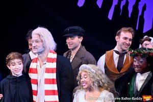 Leland Burnett and the cast of A Christmas Carol Photo