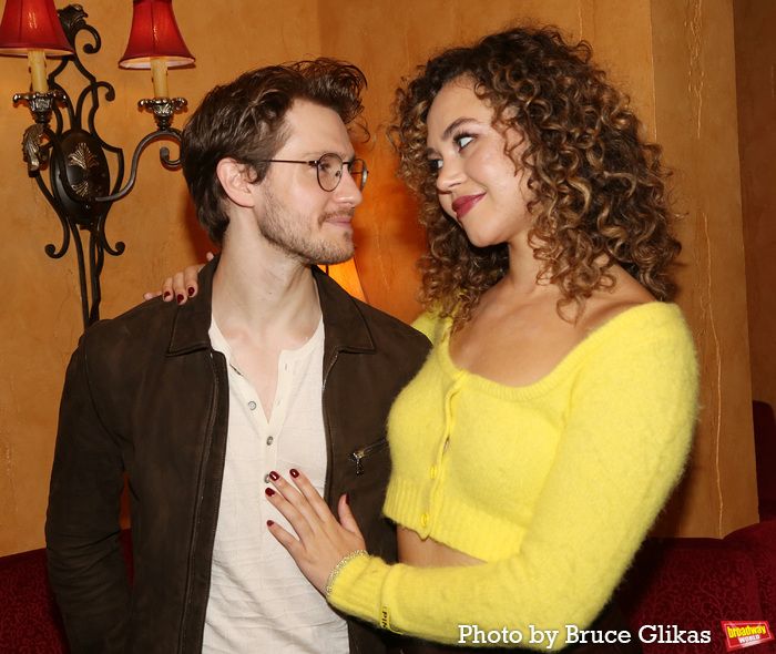 Photos: MOULIN ROUGE! Stars Solea Pfeiffer & John Cardoza Meet the Press — photo 7 of 19