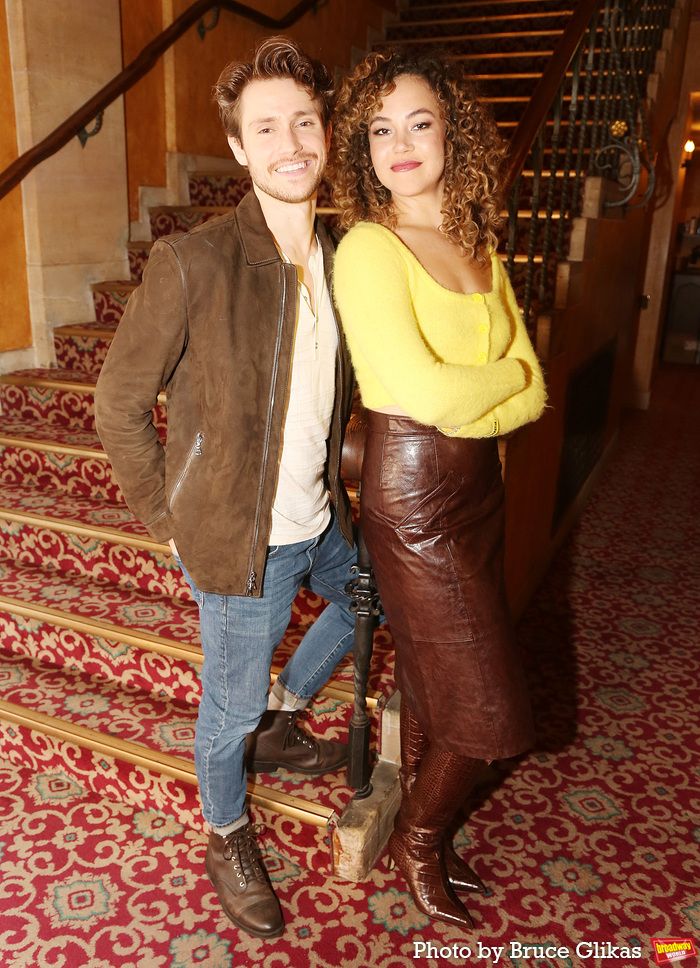 Photos: MOULIN ROUGE! Stars Solea Pfeiffer & John Cardoza Meet the Press — photo 10 of 19