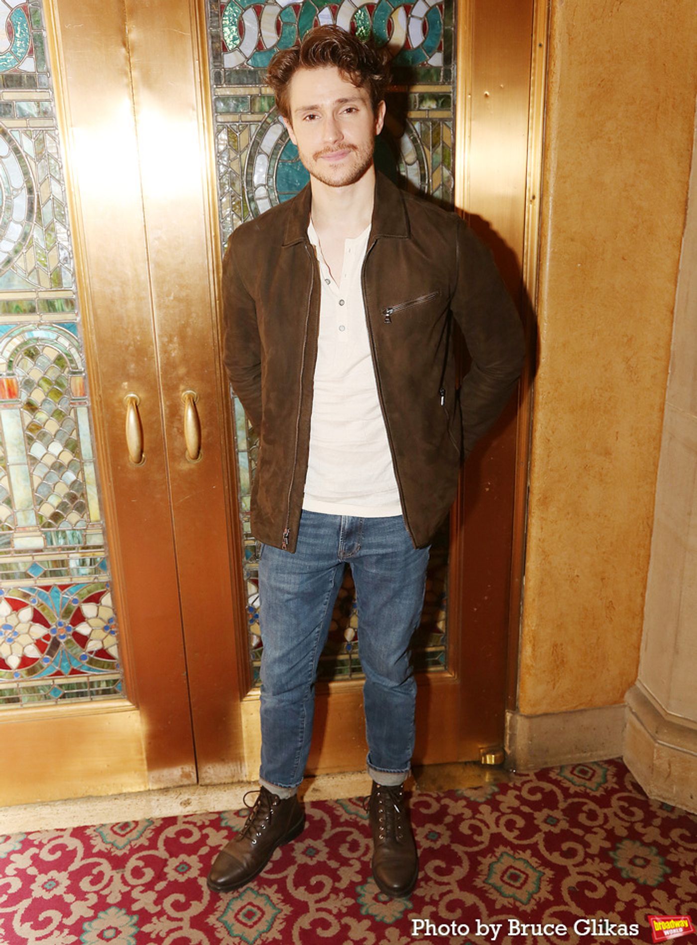 Photos: MOULIN ROUGE! Stars Solea Pfeiffer & John Cardoza Meet the Press  Image