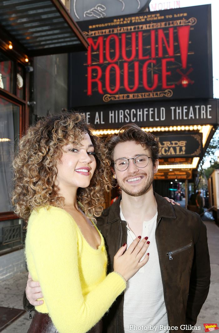 Photos: MOULIN ROUGE! Stars Solea Pfeiffer & John Cardoza Meet the Press — photo 18 of 19