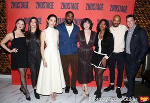 Zoe Winters, Emmy Rossum and Motell Foster, Playwright Amy Berryman and Director Whitney White and Interim Artistic Director Bennett Leak @ BroadwayWorld Zoe Winters, Emmy Rossum and Motell Foster, Playwright Amy Berryman and Director Whit Photo