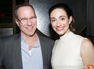 Stephen Belber and Emmy Rossum Photo