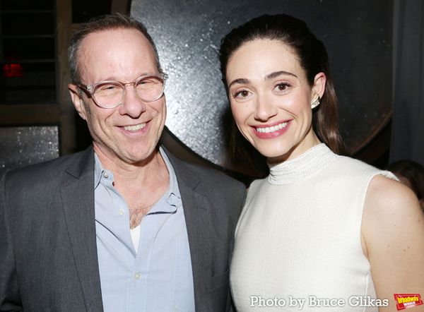 Stephen Belber and Emmy Rossum Photo