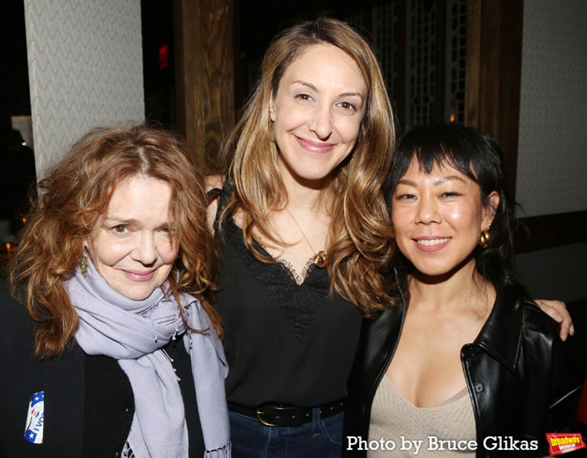 Deirdre O'Connell, Natalie Gold and Ali Ahn at 