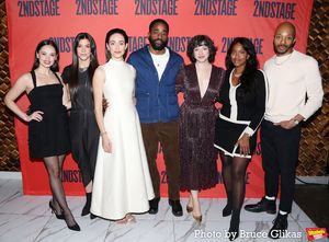 Zoe Winters, Emmy Rossum and Motell Foster, Playwright Amy Berryman, Director Whitney White @ BroadwayWorld Zoe Winters, Emmy Rossum and Motell Foster, Playwright Amy Berryman, Director Whitney Photo