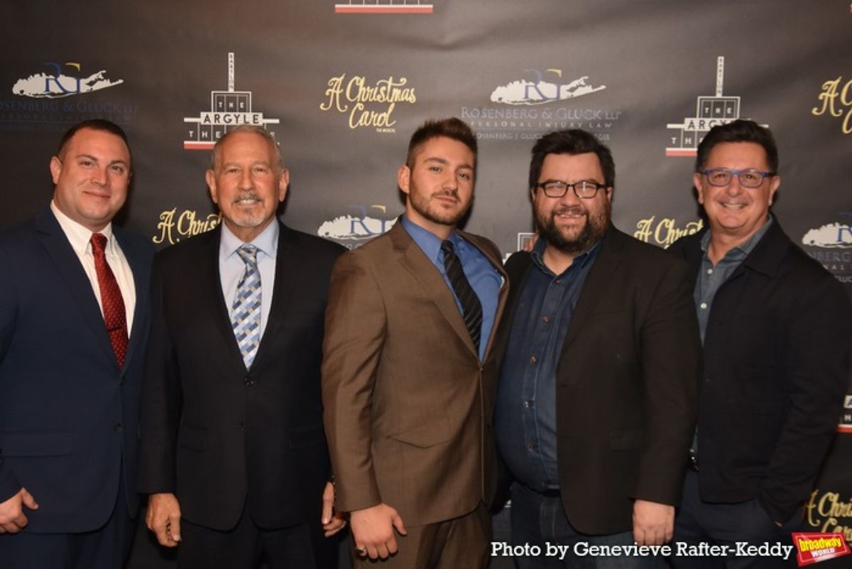 Dan Ostrander (Director of Operations and General Manager), Mark Perlman (Managing Partner), Dylan Perlman (Managing Partner), Michael Cassara (Casting Director) and Evan Pappas (Artistic Director) at 